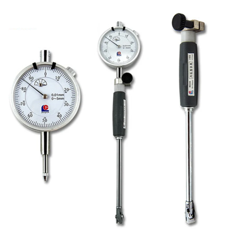 Измерительный прибор диаметр циферблата 50 160 мм/0 01 мм|dial indicator|dial bore gaugedial |