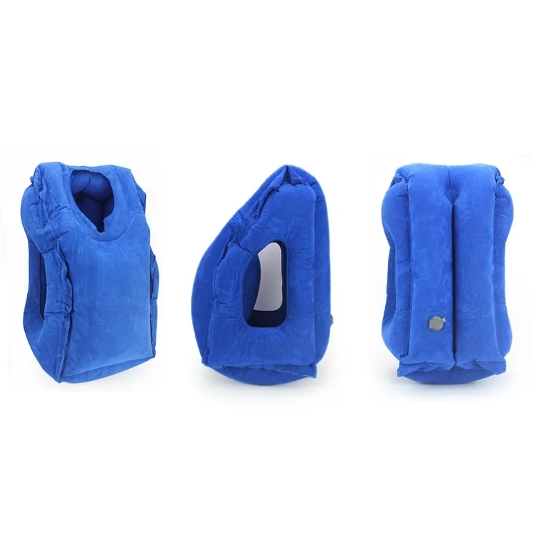 Travel pillow Inflatable pillows air soft cushion trip portable