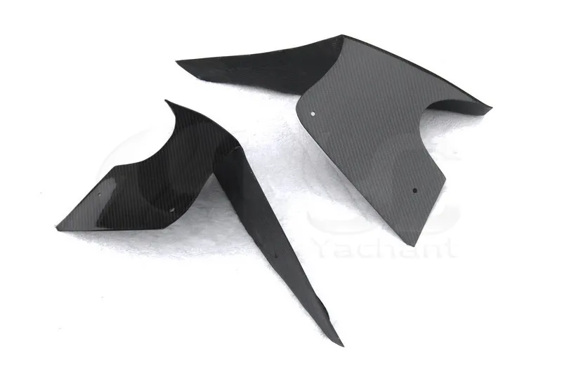 1992-1997 Mazda RX7 FD3S RE-GT Style Front Bumper Canards CF (3)