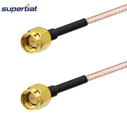 Superbat SMA разъем для SMA разъем прямой разъем адаптера РФ косичку коаксиальный кабель RG316 40 см Беспроводной LAN внешнюю антенну
