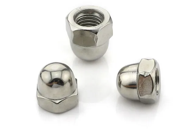 50 Dadi Ciechi In Ottone M5 DIN1587 - Copertura A Cupola Decorativa - Foto 2