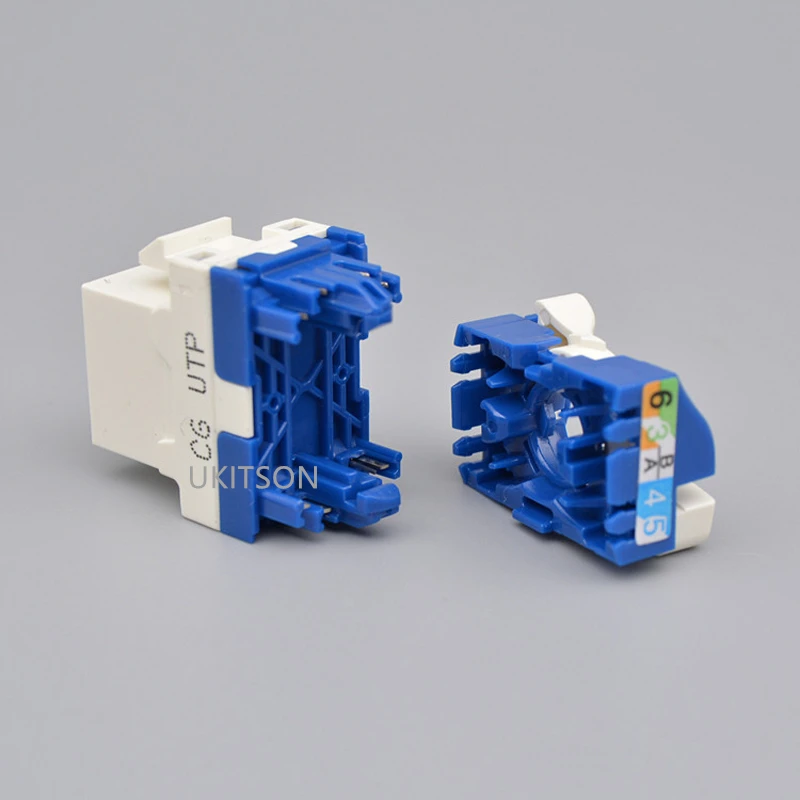 Rotate Type CAT6 RJ45 Keystone pic 5