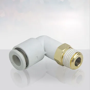 

tube size 10mm- 1/8 PT thread type 0ne touch pneumatic fittings with 90 degree male elbow