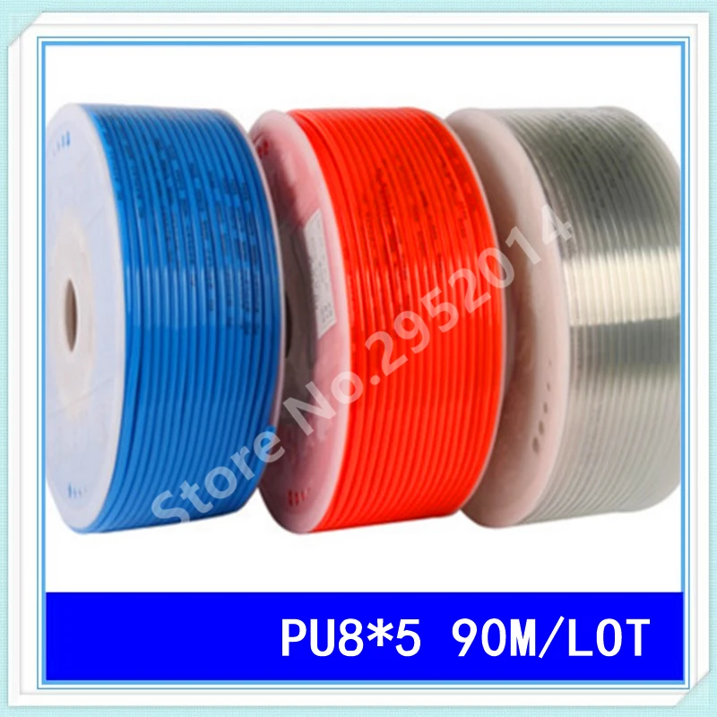 

PU8*5 90M/LOT Pneumatic tube pneumatic hose for air pressure hose pipe 8MM OD 5MM ID PU8