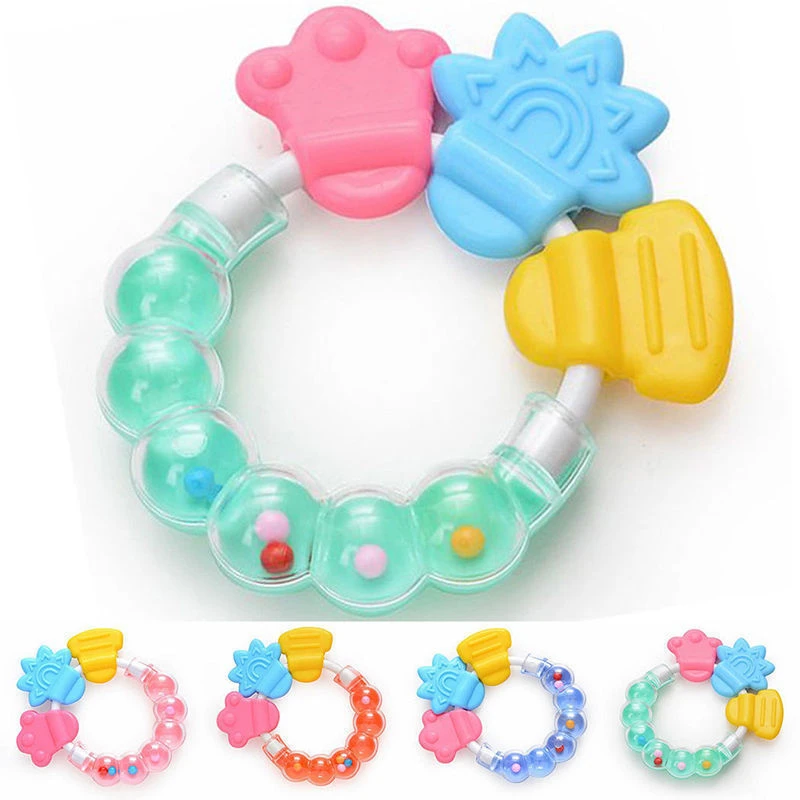 Newborn Safe Teething Necklace Teethers Silicone Teether Baby Jewellery