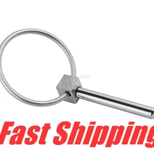 316 из нержавеющей стали пружинный штифт морские зажимы удерживающий зажим круглый быстрый выпуск брошь с помпоном для лодки каяк каноэ трактор караван