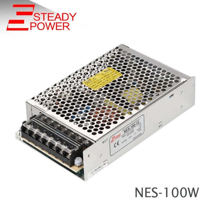 

Meanwell Style NES 100w 5v 12v 15v 24v 48v Ac Dc Power Transformer 100 Watt Led Power Supply