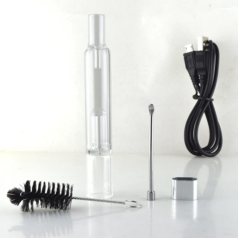 Original Vaporizer VAX PLUS Dry Herb Vaporizer Ego Cigarette Vape Pen 3000mah Mod Vax Starter Kit with glass water mouthpiece