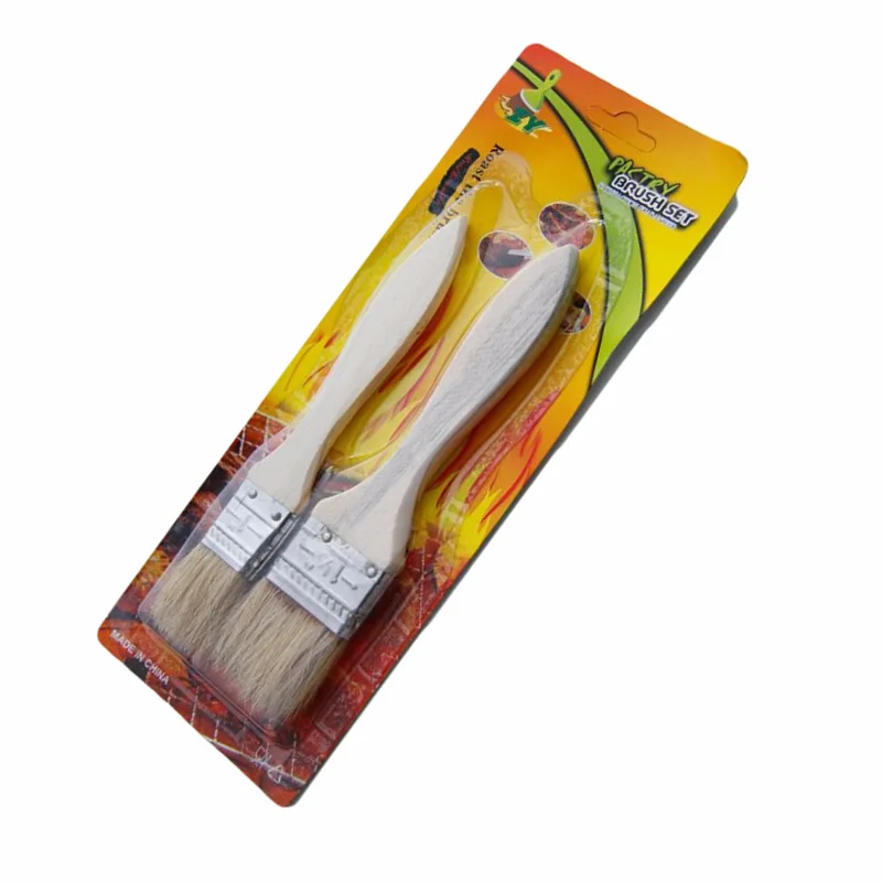 

BBQ oil brush food baking brush barbecue brush high temperature bristle brush kitchen stuff Food and pot smudge tools