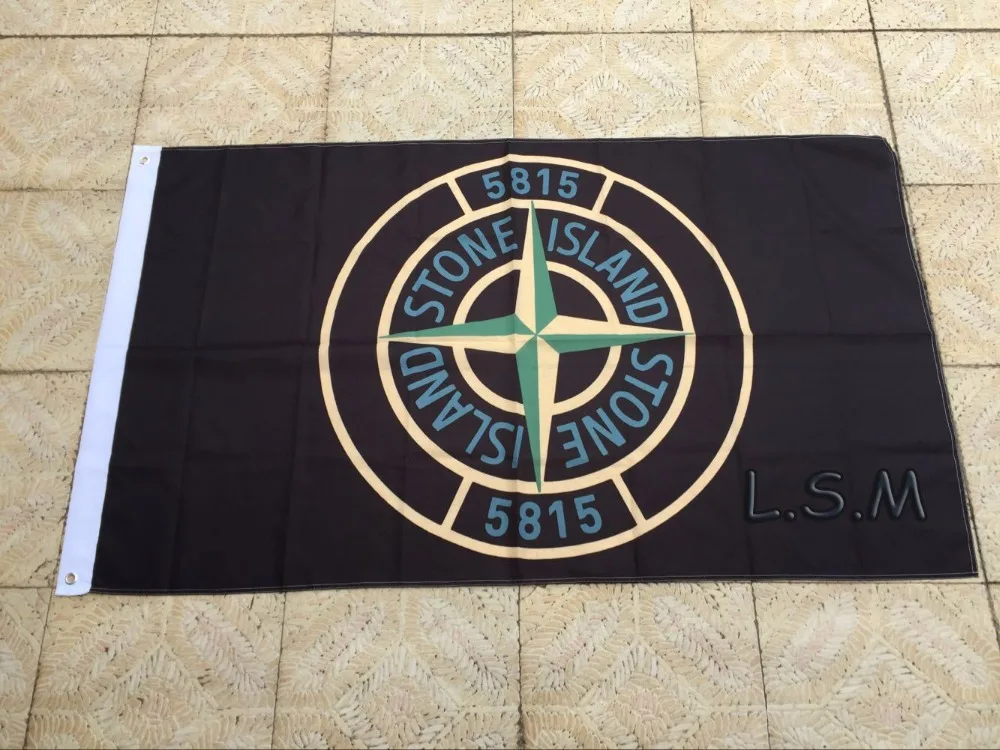 Stone Island 5815 полиэстер Размеры № 4 150*90 см Флаг 100D цифровой печати 3x5ft полиэстеровый баннер