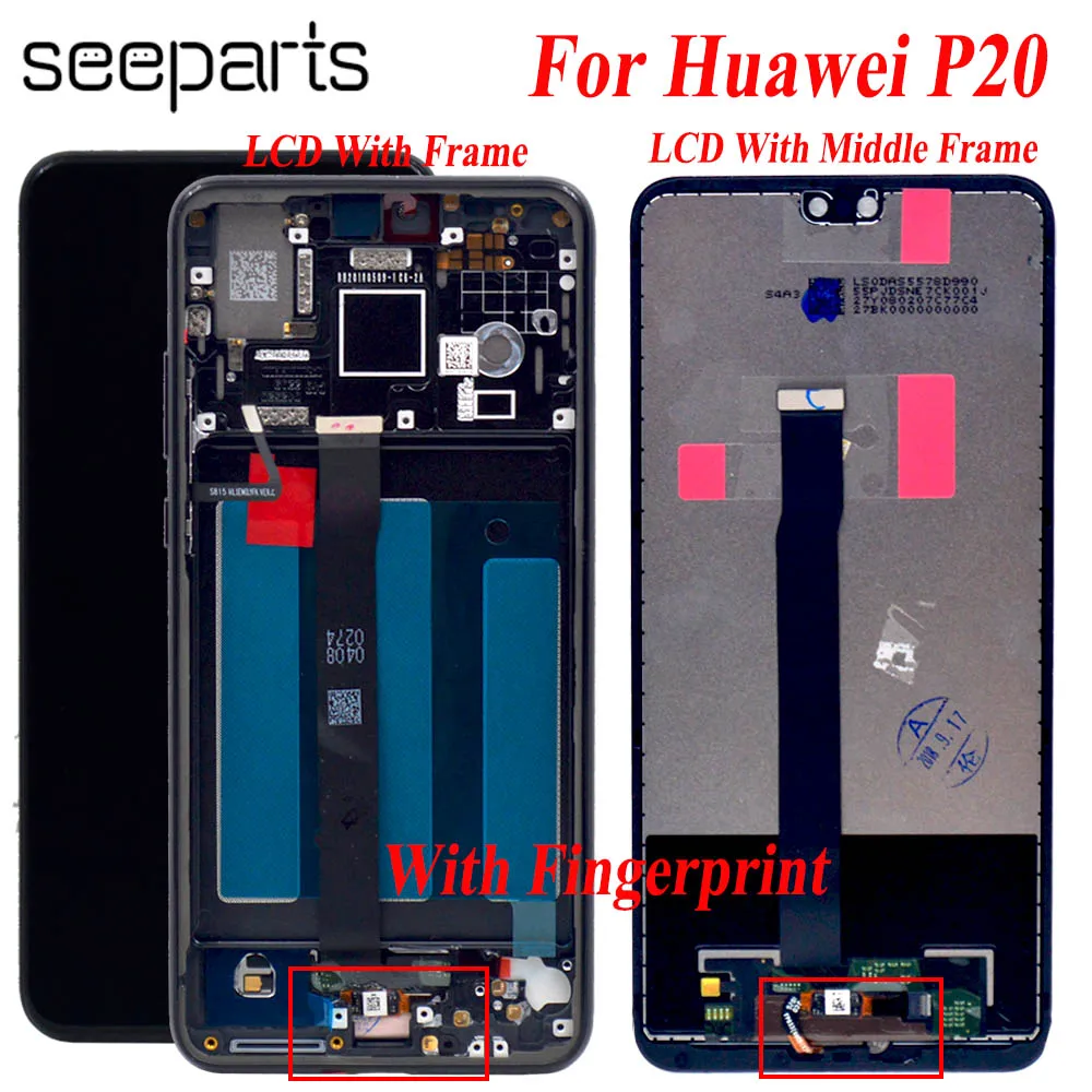 Test For Huawei P20 Lcd Display Touch 