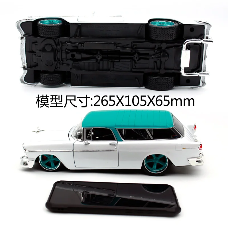 Maisto 1:18 1955 chevrolet NOMAD машина литая под давлением роскошная классическая модель автомобиля винтажная модель автомобиля Игрушечная модель автомобиля информация для отслеживания