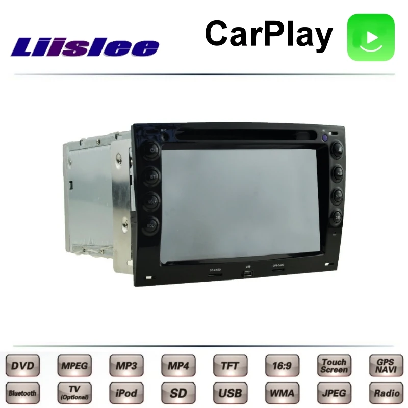 For Renault Megane II 2 2002~2009 LiisLee Car Multimedia TV DVD GPS Radio Carplay Original Style Navigation Navi 5