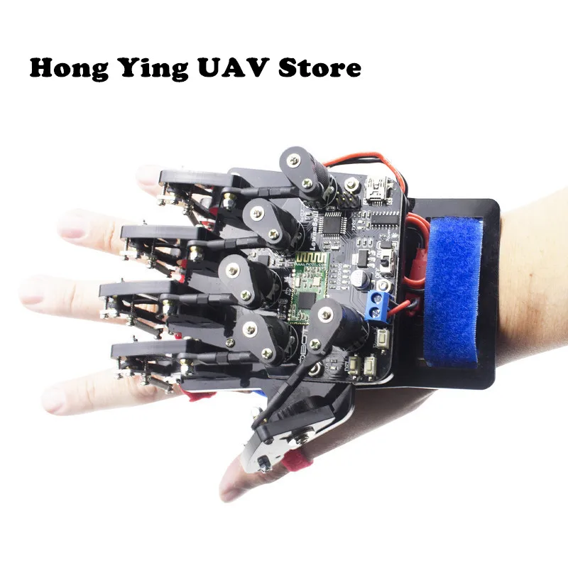 DIY соматосенсорные перчатки с открытым исходным кодом беспроводной соматосенсорный контроллер exoskeleton робот с дистанционным управлением робот Пальма RC робот игрушка
