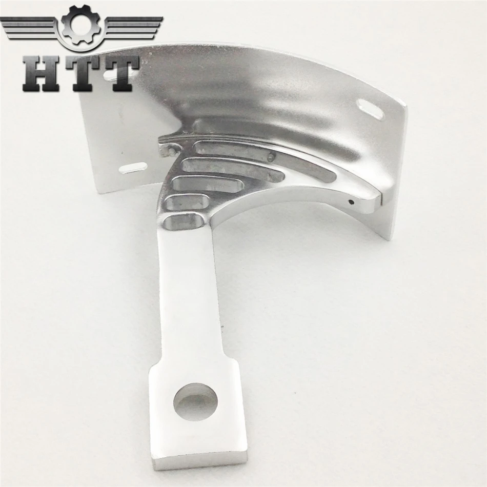 Aftermarket free shipping motorcycle parts Curved Mount License Plate Tag Holder Bracket for