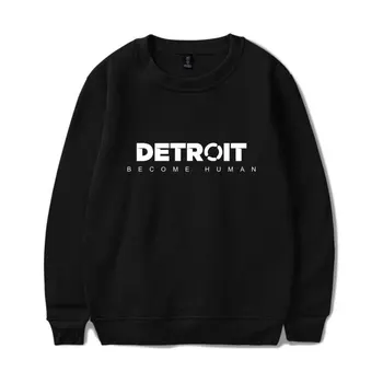 

2018 RK800 Detroit Become Human Sweatshirt Men/Women Hip Hop 3D Hoodies Sweatshirt Capless Polluver Boys/Girls Cool Tops