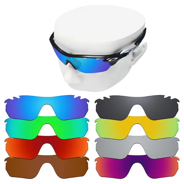 

OOWLIT Polarized Replacement Lenses for-Oakley RadarLock Edge Vented OO9183 Sunglasses