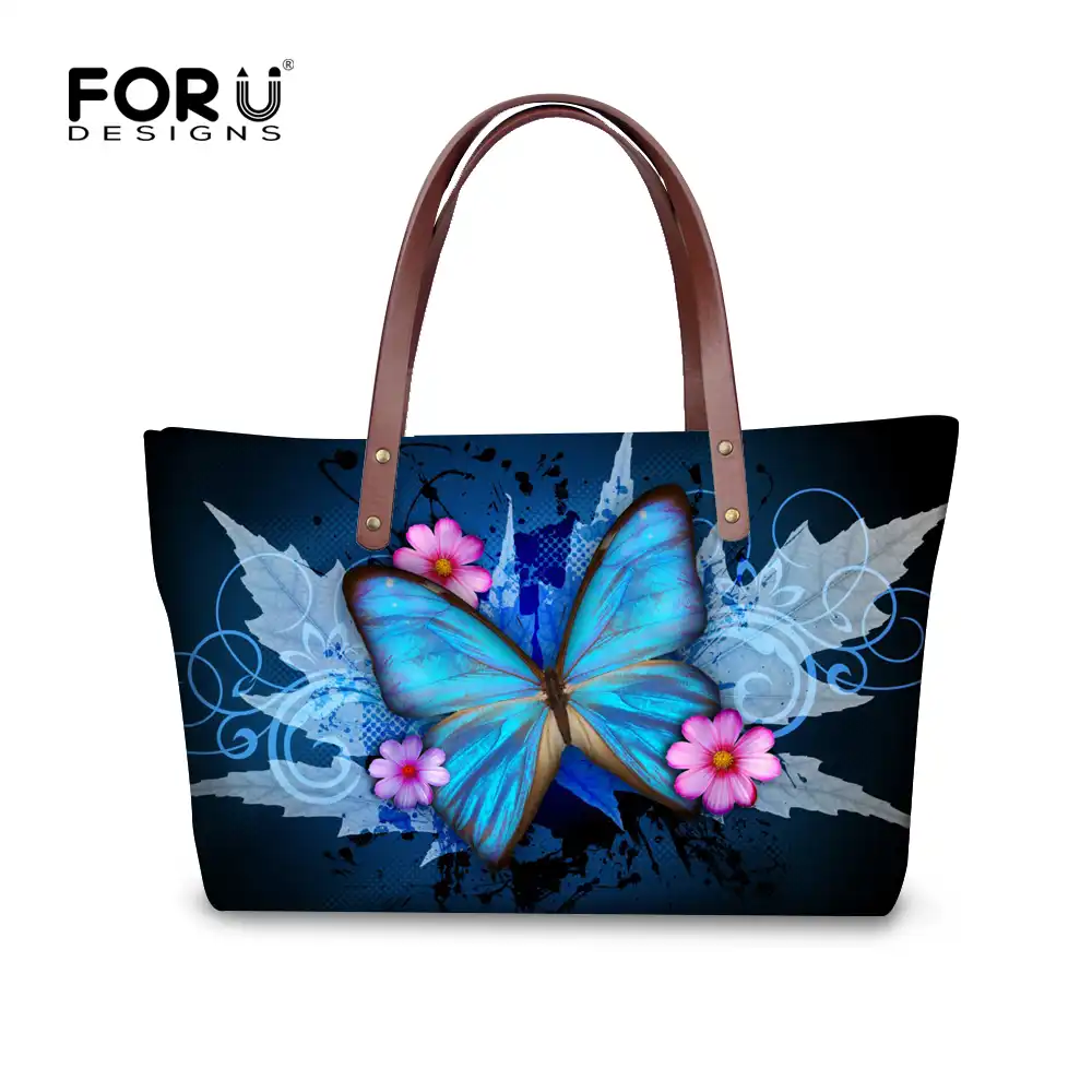butterfly ladies handbags