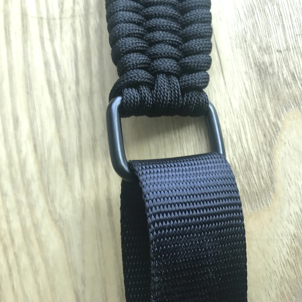 Пистолет слинг Паракорд винтовка Sling 550lb 2 точки Регулируемый ремень кемпинг инструмент для наружного применения