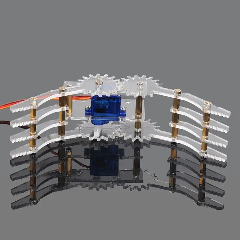 Акриловый робот манипулятор SG90 умный захват для Arduino DIY игрушки мальчиков детали