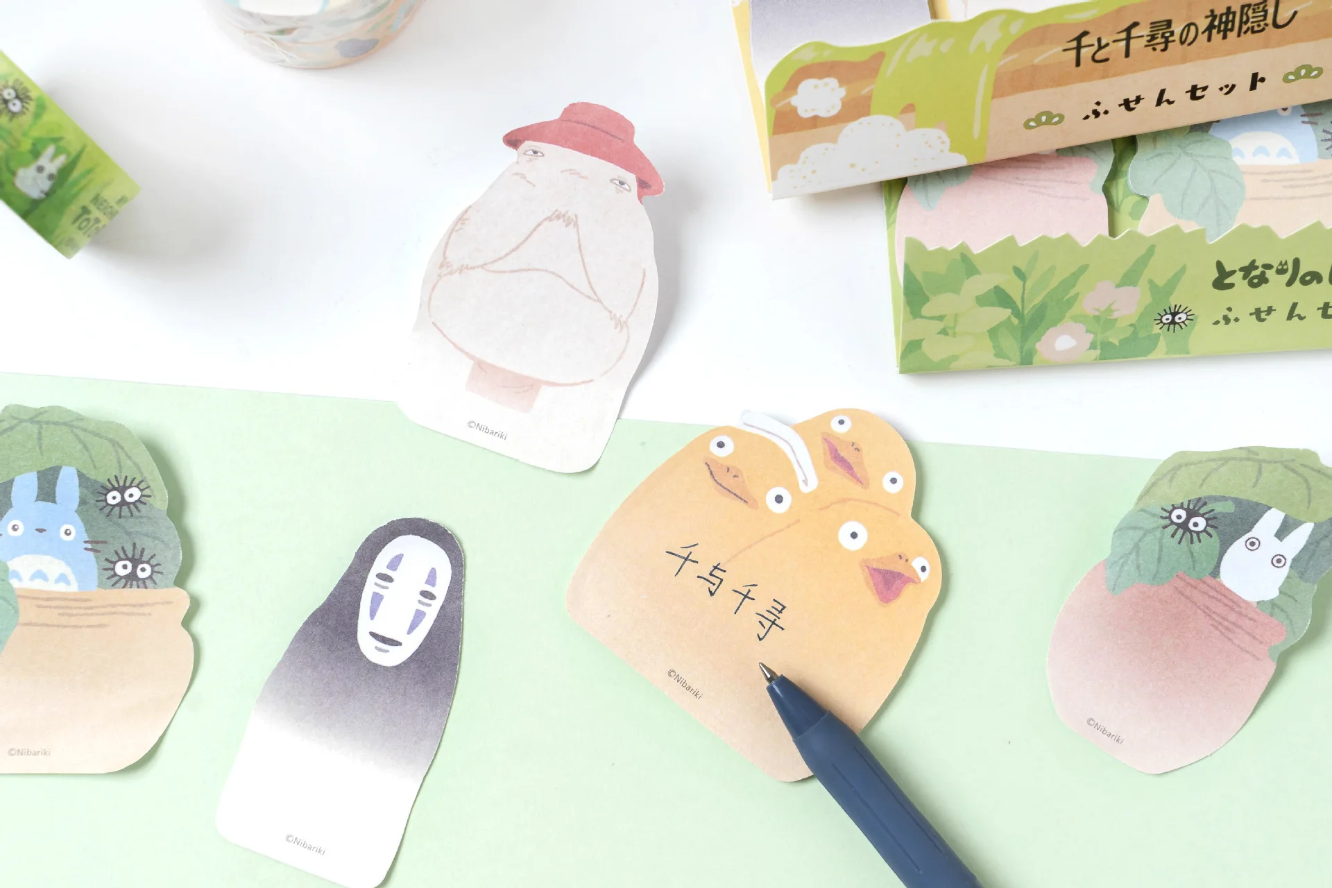 Kawaii No Face Man Totoro Sticky Notes Memo Pad Diary Stationary Flakes Scrapbook Decorative Cute Cartoon N Times Sticky
