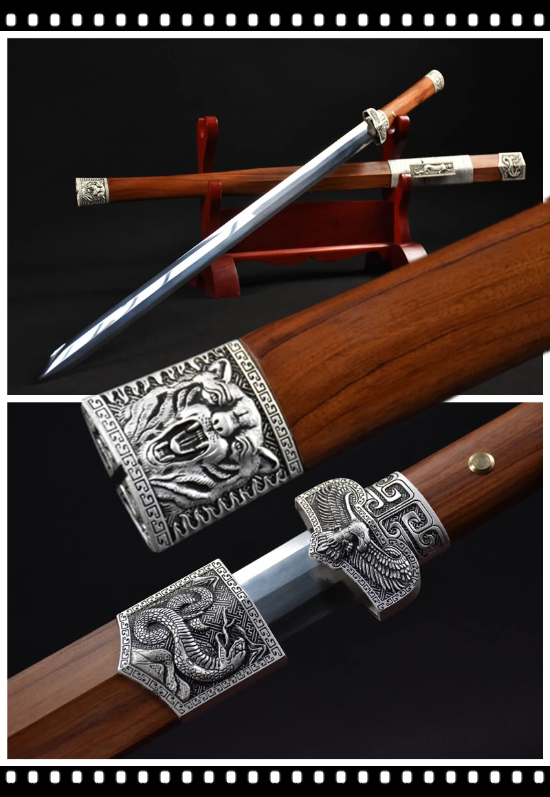 High Quality Chinese Wushu Sword Han Jian 1095High Manganese Steel