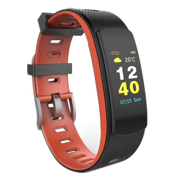 IWOWN I6 HR C Smart band Color Screen Heart Rate Monitor Smart bracelet Sport Smart Wristband Fitness Tracker VS Mi Band 1S