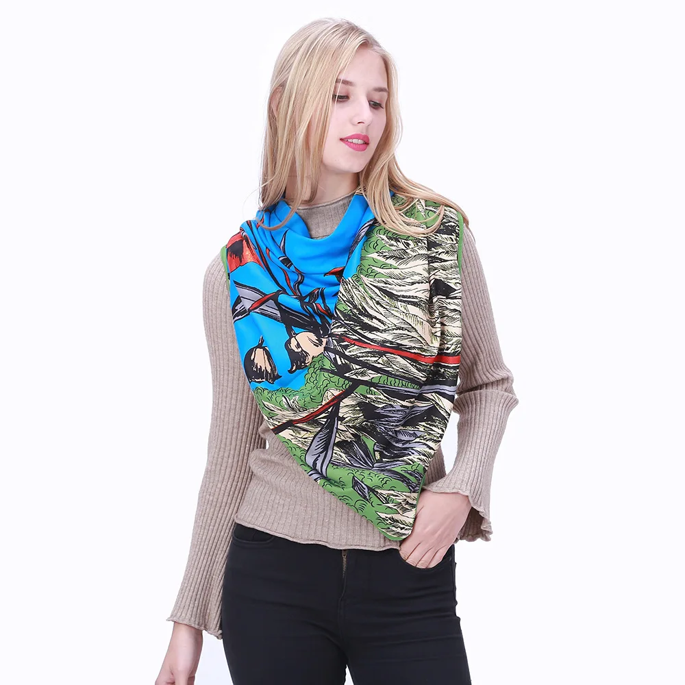 twill-floral-print- turban- headband-large- hijab- square-scarf- shawl-7