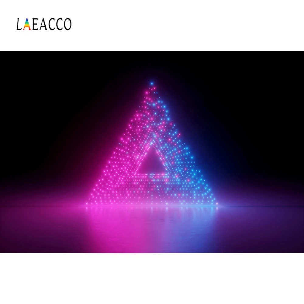 Laeacco светильник, электронные вечерние лазерные цветные настенные декорации, фоны для фотографий, фон для фотостудии