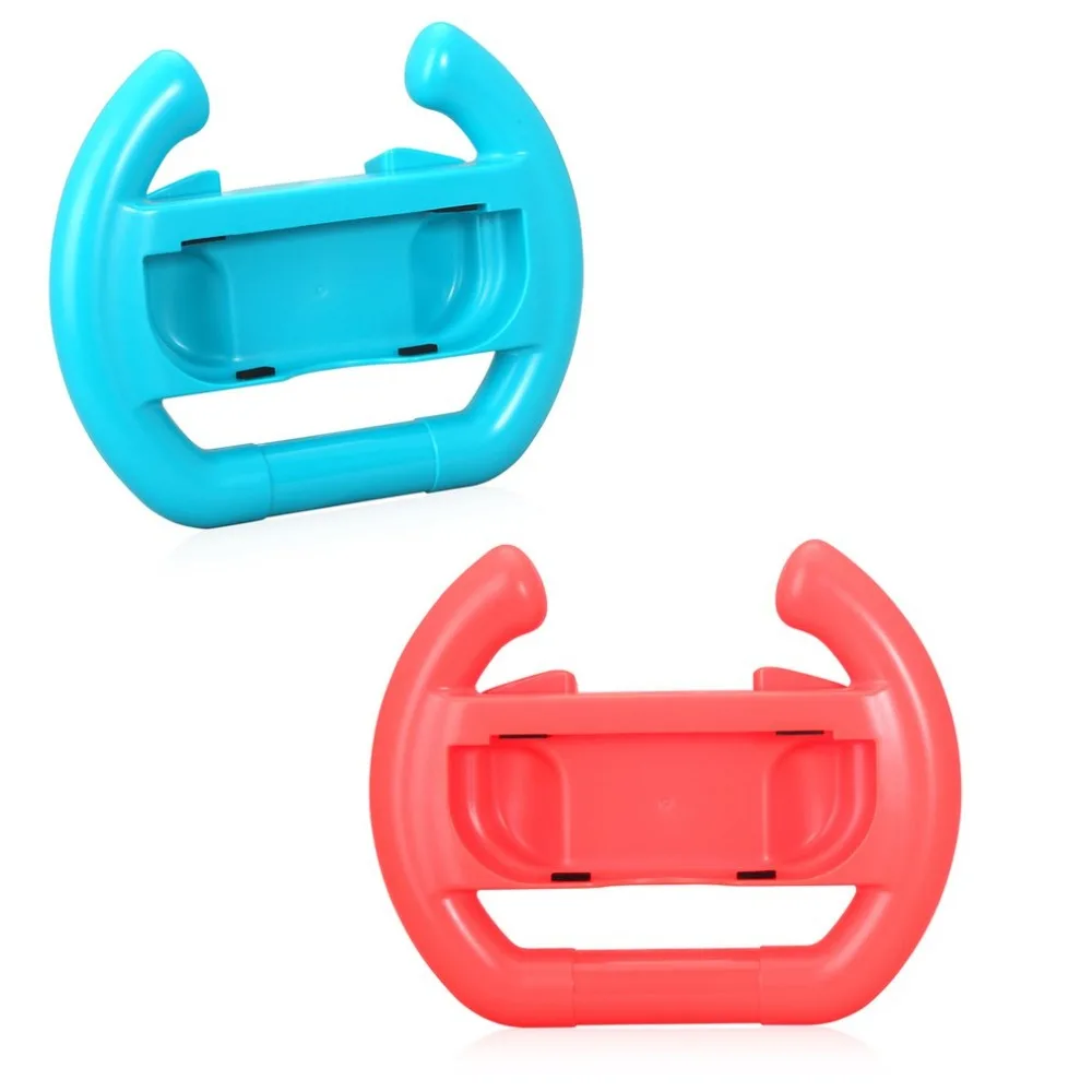 

1 Pair Steering Wheel Handles Stand Holder for Nintend Switch Left Right Joycon Controller Game Handle Stand