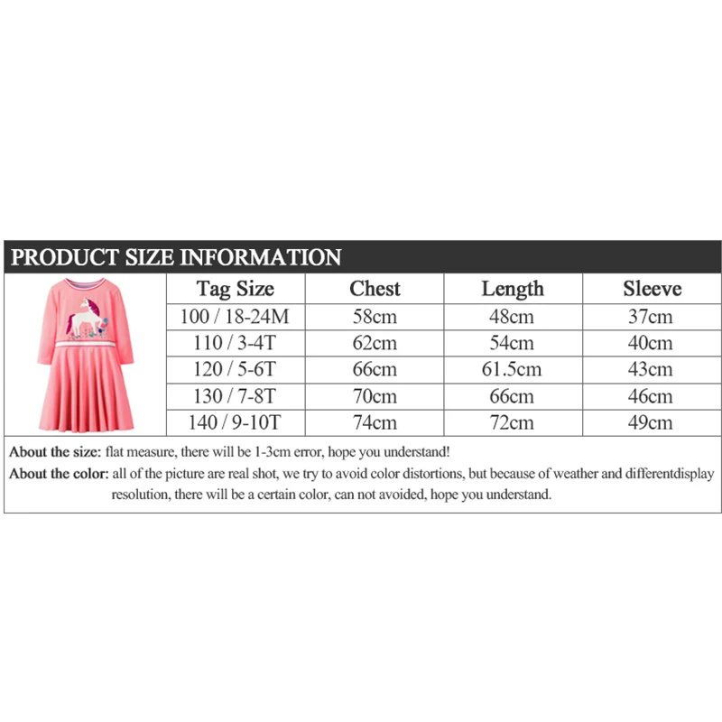 VIKITA/платье с единорогом для девочек; детское платье принцессы с длинными рукавами; Детские вечерние платья с блестками на Рождество; одежда для маленьких девочек