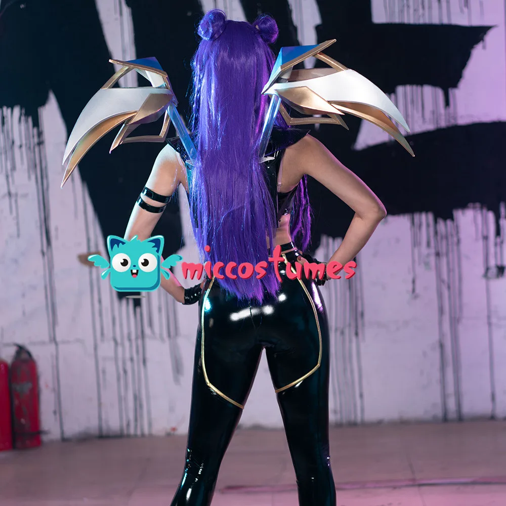 K/DA Pop Star Girls Kai'Sa женский костюм для косплея на Хэллоуин|Игровые костюмы| |
