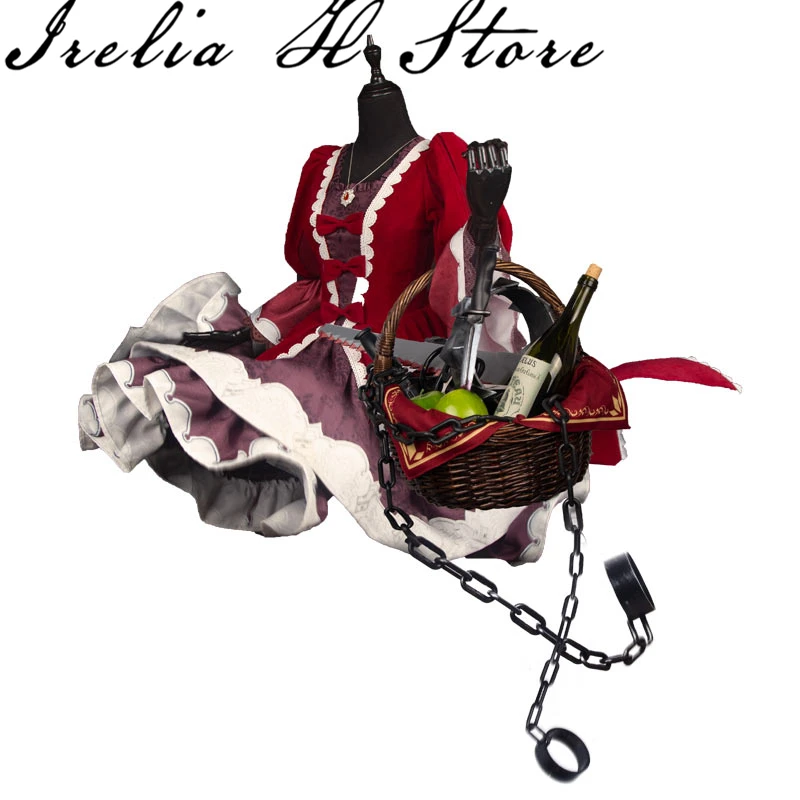

SINoalice ALICE Red Hat Cosplay Costume Halloween Lolita dress female gift