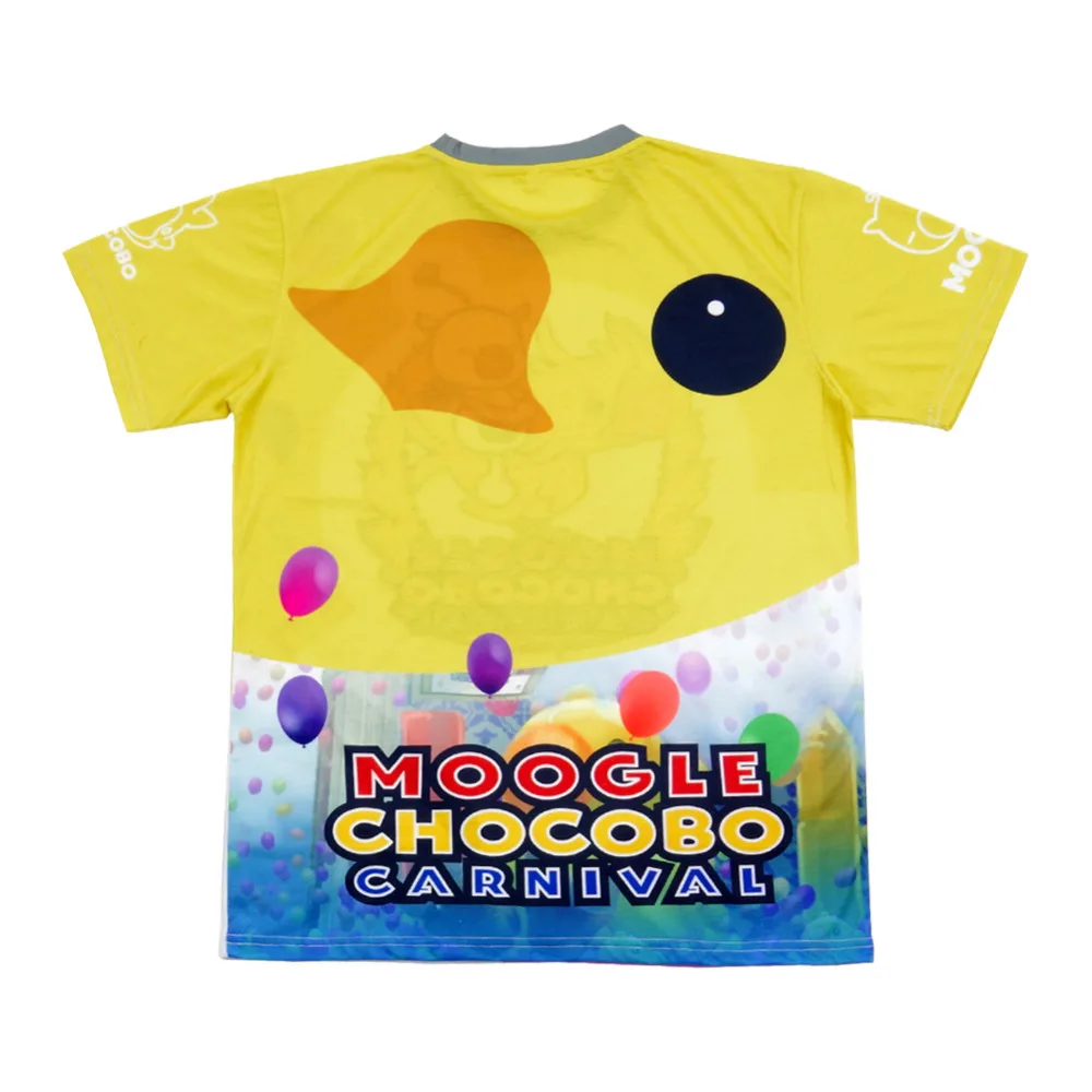 FF15 Final Fantasy XV Cosplay T-shirt Moogle Chocobo Costumes Noctis Lucis Caelum Carnival Shirts Men Short Sleeve Tops Tees