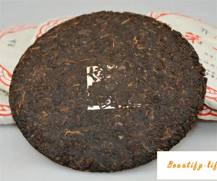 

The First Cake Limited Edition Product Source Of Yunnan Menghai Tea Pu'er Tea Ripe  Trees Of Pure Materials Of Ming Qixiang H54