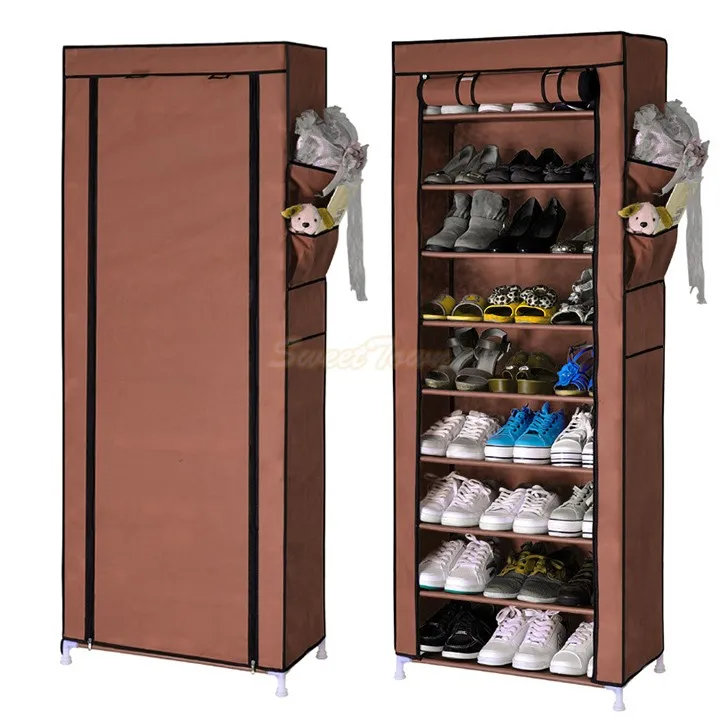No tejido del zapato tejidos gabinete de estante para sala de estar muebles para el hogar.jpg