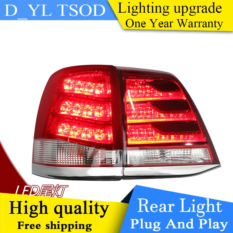 Tail Lights For Toyota FJ Cruiser 2007 2014 Taillights LED FJ150 Tail