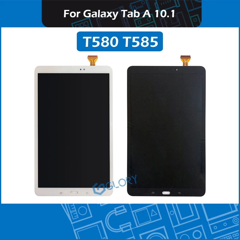 10.1' T580 T585 LCD Screen assembly For Samsung Galaxy Tab A 10.1 SM-T580 SM-T585 Display assembly Replacement