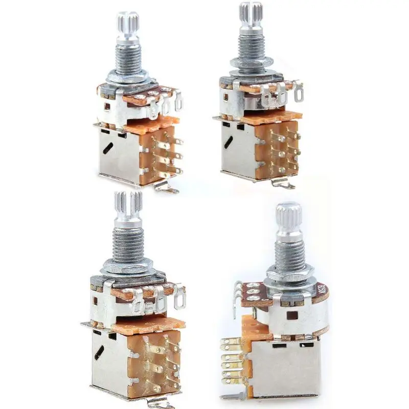 

A250K Push Pull Guitar Control Pot Potentiometer for Electric Guitar Accessories EA14 High Quality