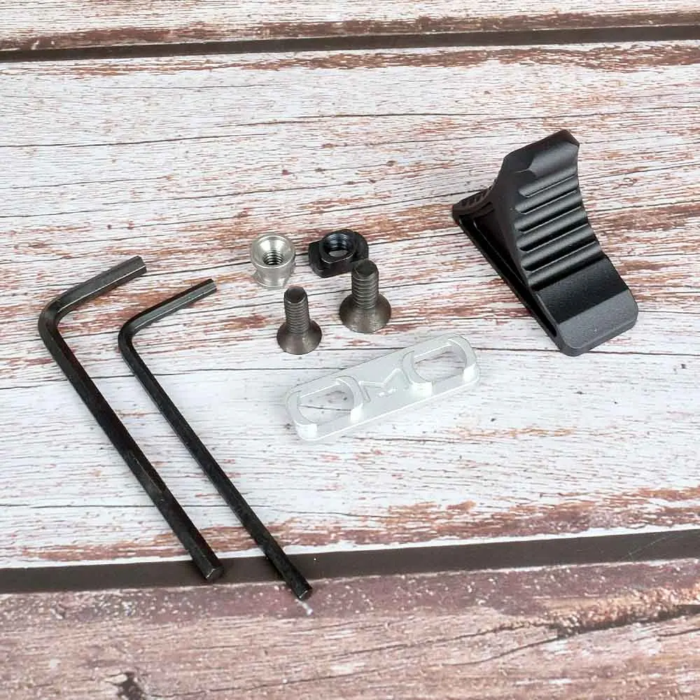 

Hunting Keymod/ M-LOK Hand Stop Barricade Rest HandStop Tactical Hunting Standard Handguard System Black