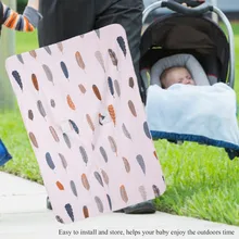 Чехол для детского автокресла, высокое качество, многоцелевой, для ребенка, дышащий, зимний, для кормления, чехлы для детского шарфа, аксессуары для коляски