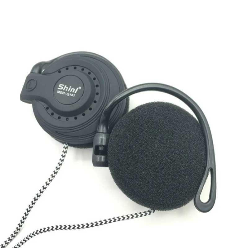 Shini Q141 стерео наушники спортивные беговые наушники крючок Bluetooth гарнитура Музыка бас наушники Handsfree для iPhone4/5/6 samsung