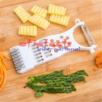 

by dhl or ems 1000pcsMulti-functionSlicer High Quality 5 In 1 Peelers Vegetable Cutter Peeling Knife