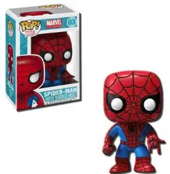 Официальный Funko pop Marvel: Виниловая фигурка с головой человека-паука, Коллекционная модель человека-паука с оригинальной коробкой