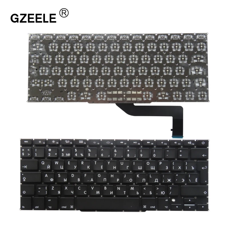 Russian Laptop Keyboard For Apple Macbook Pro Retina 15
