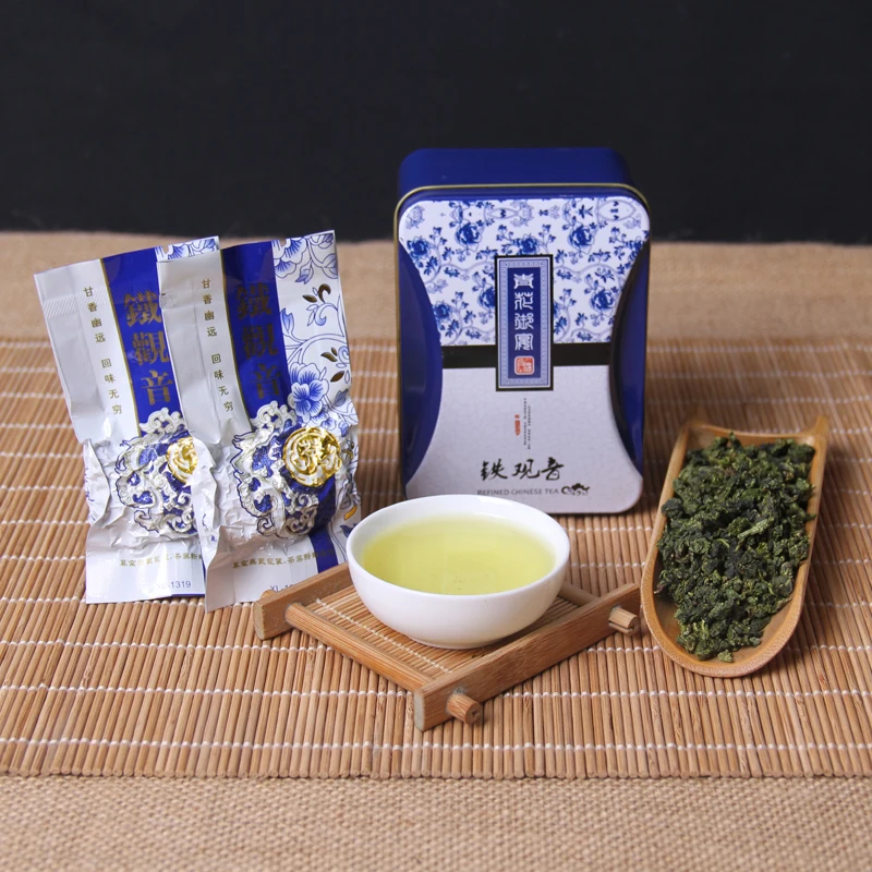 

2019 Hot Sale TieGuanYin Superior Oolong Tea 1275 Organic Green Tie Guan Yin Tea To Loose Weight China Green Food Gift Package