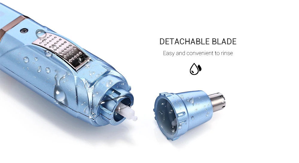 GUOWEI GW-217 2-в-1 моющиеся лезвия Перезаряжаемые в носу и ушах, машинка для стрижки волос Высокое Качество Машинка для удаления волос в носу нос для стрижки волос для Для мужчин