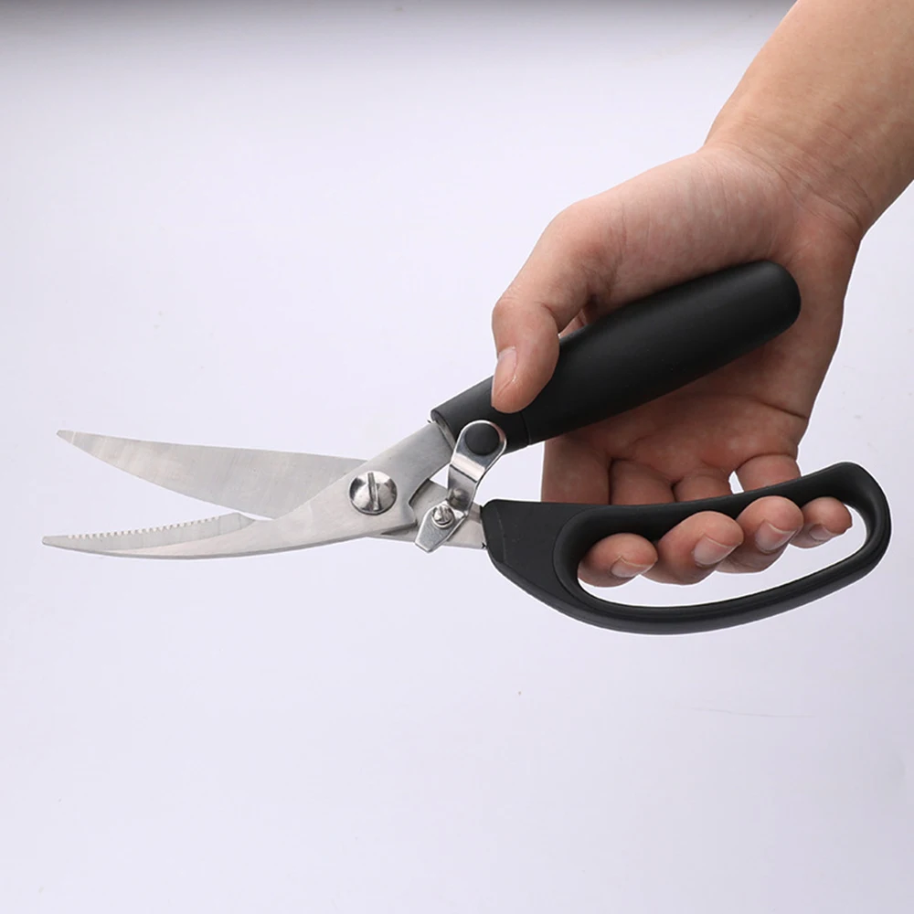 Super Power Kitchen Scissors 4Cr13 Stainless Steel Poultry Scissors Chicken Duck Fish Seafood Cutter Multifunction Kitchen Tools Super Power Kitchen Scissors 4Cr13 Stainless Steel Poultry Scissors Chicken Duck Fish Seafood Cutter Multifunction Kitchen Tools
