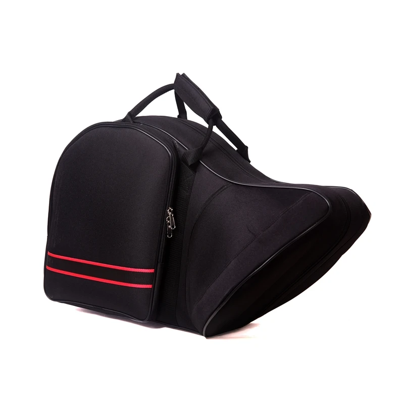

One piece French horn Case Waterproof Nylon Double sholders Musical instruments Foambody Case