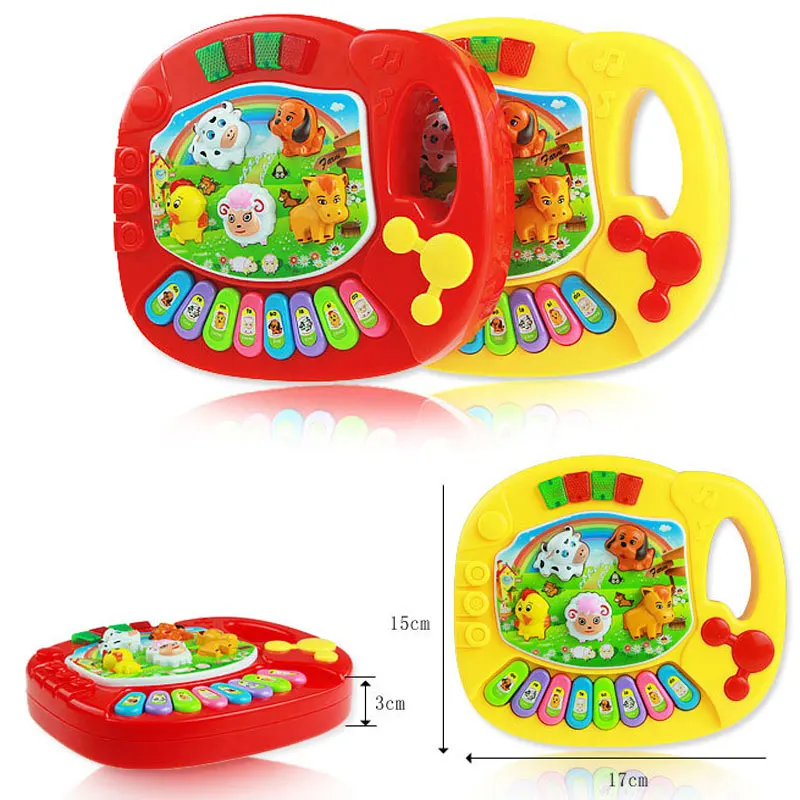 Baby Kids Musical Piano Animal Farm Developmental Educational Game Toys YJS Dropship